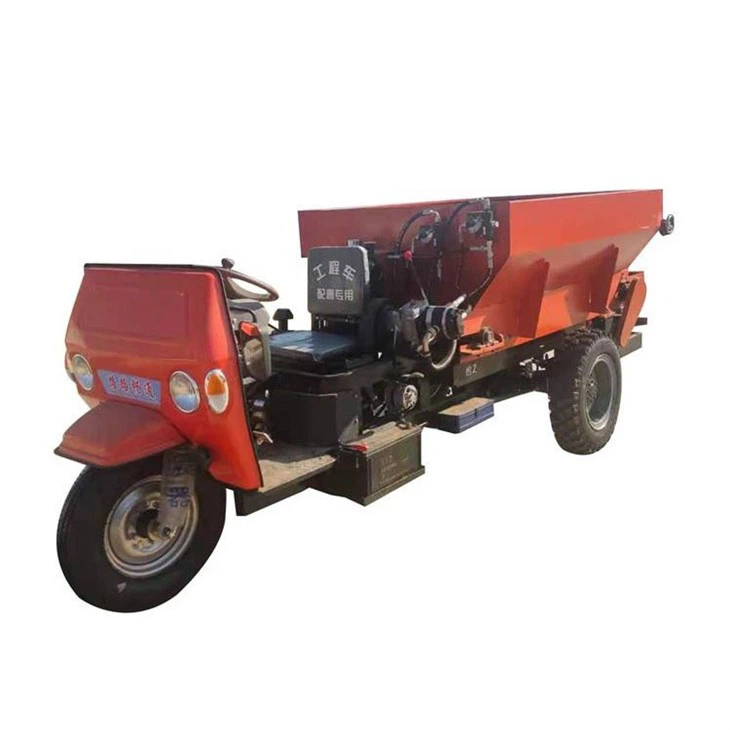 Three-wheeled Manure Truck