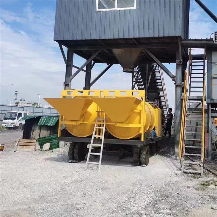 Double-pour Asphalt Mixer